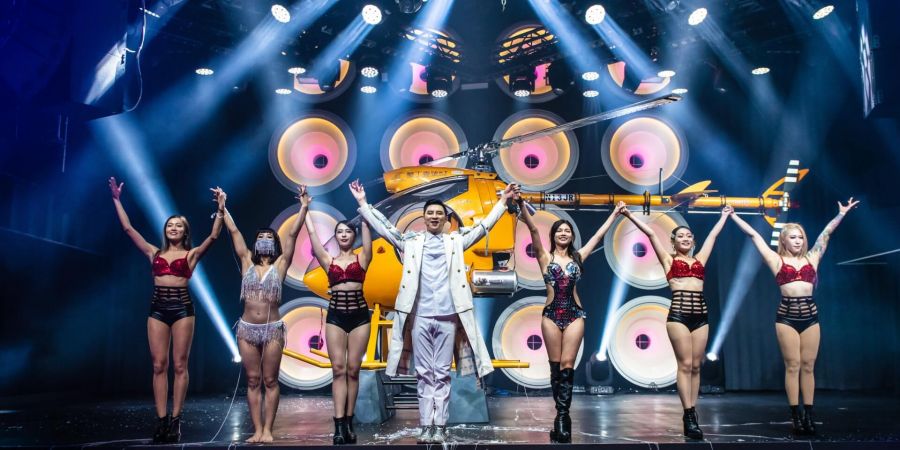 由知名國際幻術明星-吳冠達領銜表演