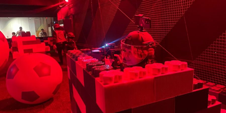 槍口射擊燈光效果