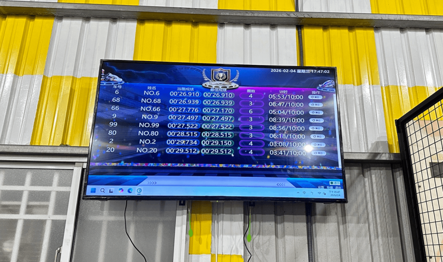 賽後，可至櫃台列印成績單喔