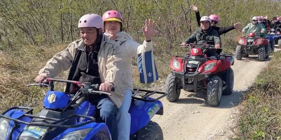 一車可乘坐1~2個人