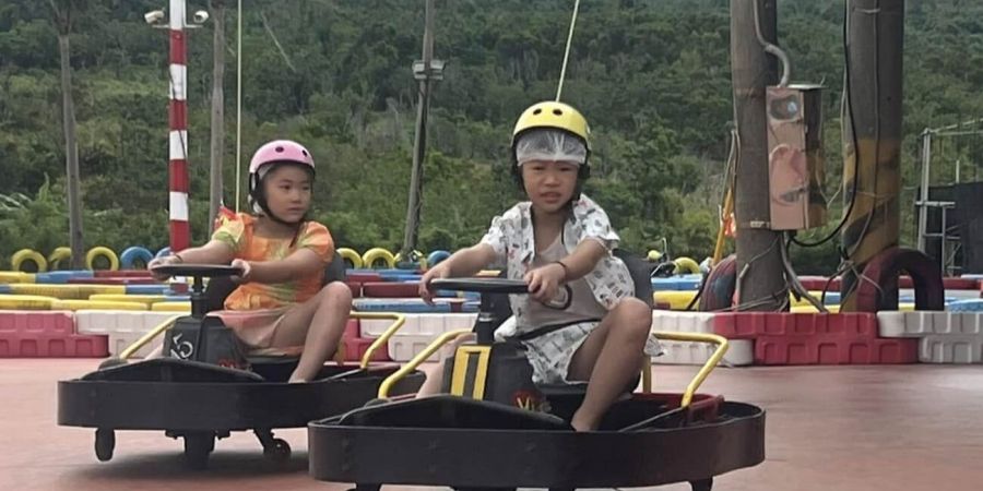 120公分以上的小朋友可自駕