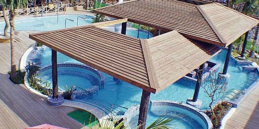 戶外水療spa池