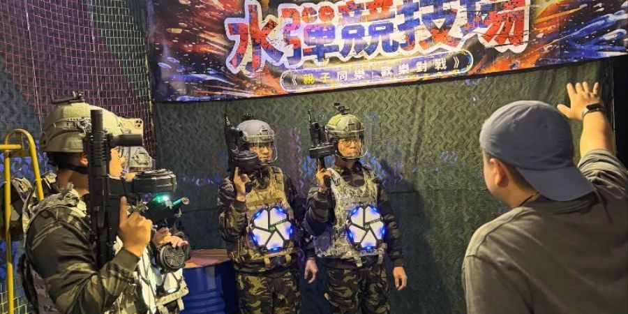 活動前，教練宣導注意事項